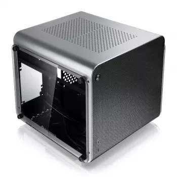 Caixa de computador Raijintek METIS EVO TG caixa Mini-ITX, prateado