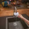 Filtro de água para torneira BRITA ON TAP V CU CE2 (1052067) — 4 fases, capacidade de 600 L, 3 modos, 5 adaptadores, branco