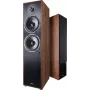 Coluna de chão Magnat Monitor S80 ATM nogueira, 2,5 vias, 100 W RMS, 4 Ω, 26–38000 Hz