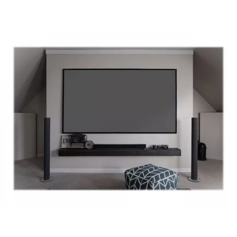 Elite Screens | Tela de projeção com moldura fixa | AR120DHD3 | Diagonal 120 polegadas | 16:9 | preto