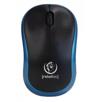Rato ótico sem fios Rebeltec METEOR azul RBLMYS00048 USB
