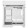 Caixa de PC de secretária DeepCool CL6600 WH — branca, suporta fontes de alimentação ATX/PS2/SFX/SFX-L, 140 mm à frente, 120/140 mm no topo/traseira, unidades de 2,5 polegadas e 3,5 polegadas