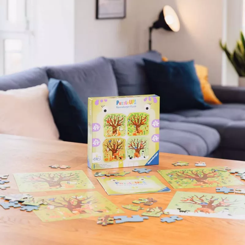 Puzzle UP - Quatro estações (12, 16, 20 e 24 peças)