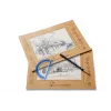 Papel de desenho e esboço SMLT A4, 160 g/m², 20 folhas, colado