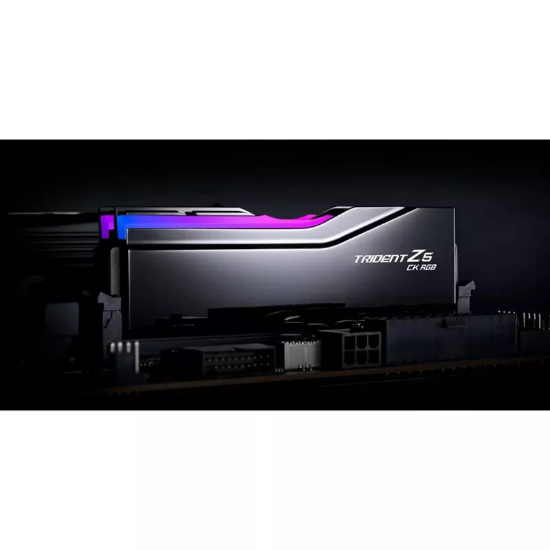 G.Skill DIMM 48 GB DDR5-8200 (2x 24 GB) Dual-Kit (preto, F5-8200C4052G24GX2-TZ5CRK, Trident Z5 CK RGB, INTEL XMP, AMD EXPO)