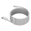 Cabo para telemóvel Baseus TZCALZJ-02 branco 1,5 m USB A Lightning