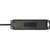 Brennenstuhl 1159950013 - 2 m - Interior/Exterior - Unmanaged - IP44 - Resistente ao pó - Resistente à chuva - Protegido contra salpicos - Preto