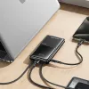 Powerbank 10000mAh P76K 22,5W 4 saídas de carregamento dois cabos