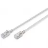 Cabo patch fino Digitus CAT 6A F-FTP 10 m cinzento