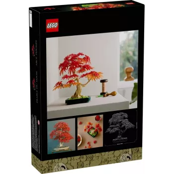 LEGO BOTANICALS 10348 Bonsai de Bordo Vermelho Japonês