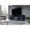 Perfil de luz LED cama meble QIU 160, sobrepor, luz azul, corrente alternada, 1 unid.