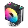 Dissipador de CPU Jonsbo CR-1000 V2 PRO ARGB Preto com ventoinha de 120mm