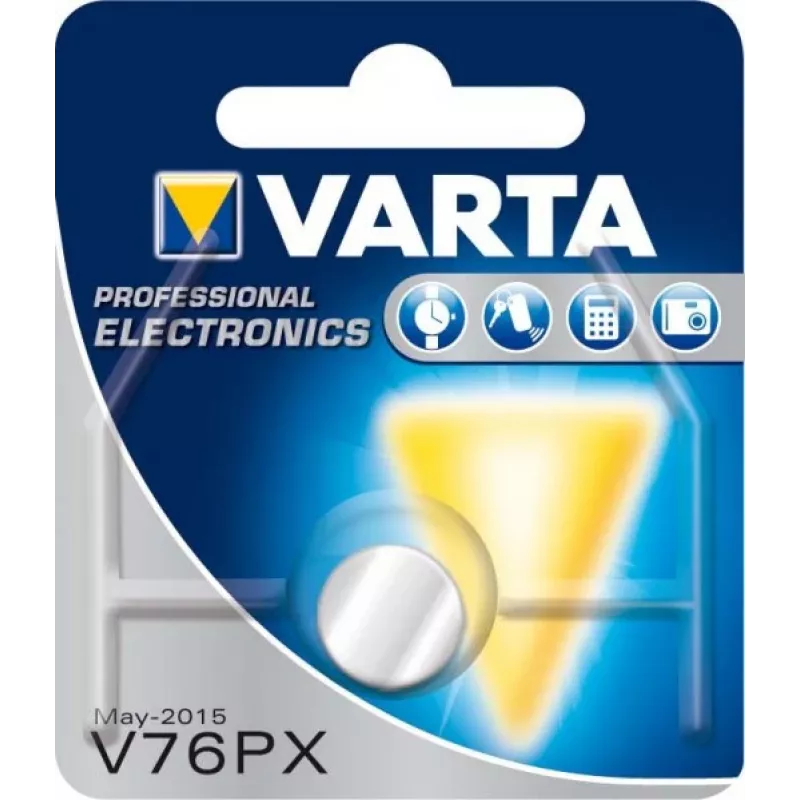 Pilha botão V76PX (SR44) 1,55V *Varta*