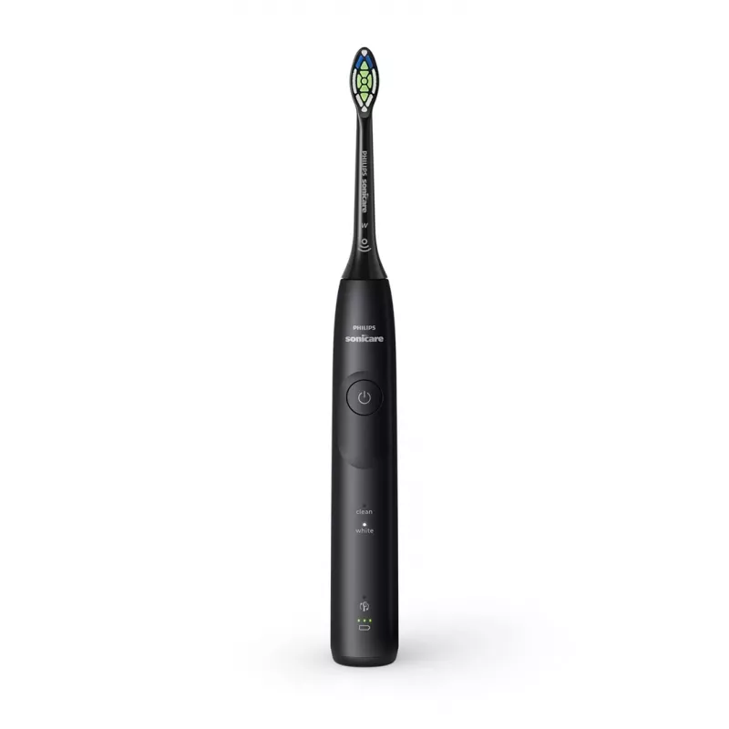 Escova de dentes sónica recarregável Philips série 5500 HX7119/02 – 2 pegas, 2 cabeças de escova, bateria de iões de lítio, Daily care & Whitening