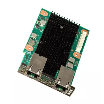 Placa de interface SFP+ interna INTEL X527DA2OCPG1P5, refrigeração passiva, para servidor, preto/verde/cinzento