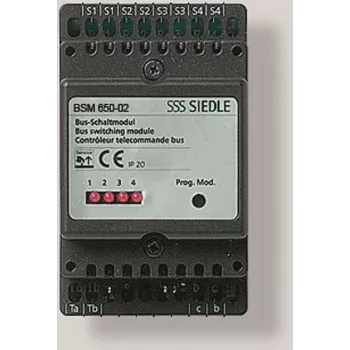 Módulo de comutação de bus SIED S. Siedle & Soehne BSM650-02 antigo Bsm 650-0 32100 (200032100-00)