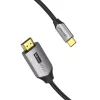 Cabo Vention USB-C para HDMI CRBBH – 2 m, 4K@60Hz, preto, USB-C para HDMI