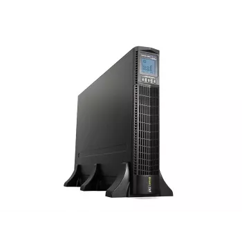 Unidade de alimentação ininterrupta Green Cell UPS15 — conversor online de dupla conversão 3 kVA (2700 W), 6 tomadas de rede, onda sinusoidal pura, LCD, torre, 6×12V/9Ah baterias
