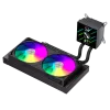 Refrigeração líquida para CPU Gamemax | GLACIER 240 LCD BK | Intel, AMD