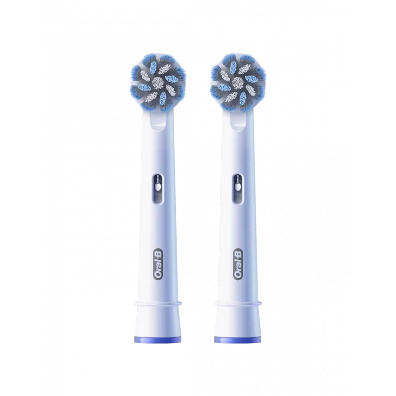 Oral-B EB60X-2 Sensitive Clean escovas de substituição, 2 unidades