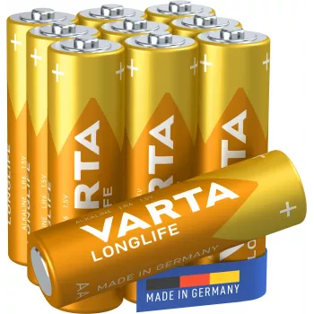 Pilha descartável Varta 4106101761 AA alcalina