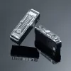 Dissipador de memória Bitspower, DDR5, transparente bilateral - 2 DIMMS