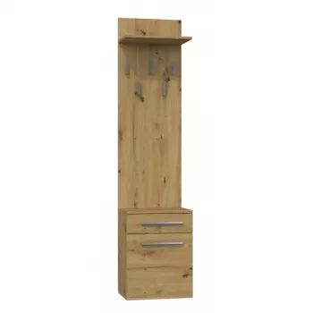 Topeshop DUO WIESZAK ARTISAN cabide de roupa carvalho