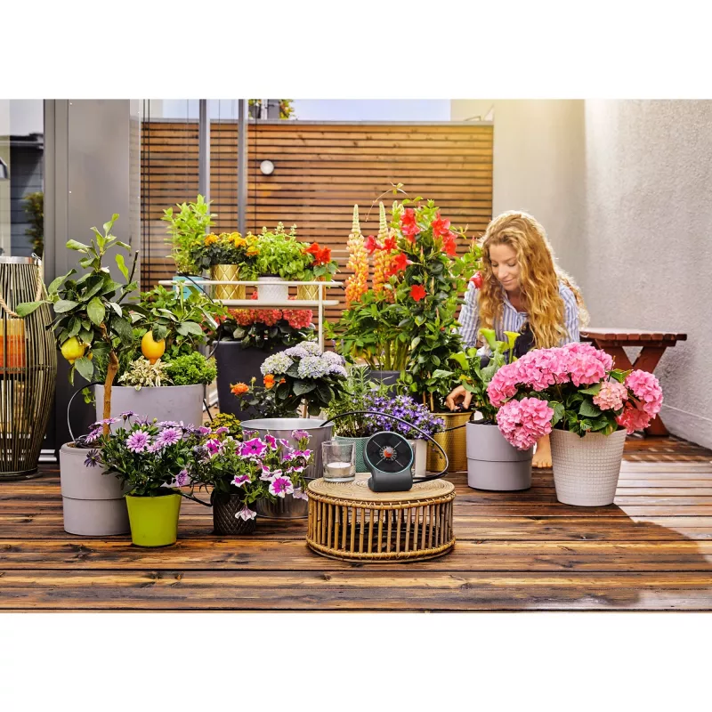 Mangueira Gardena AquaBloom 20m preta 13301-20