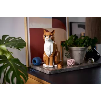 LEGO IDEAS 21376 Gato laranja