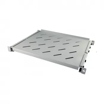 Prateleira de rack ALLNET ALL-S0002101, 19 polegadas (48,3 cm), 450 mm de largura, 550 mm de profundidade, prateado