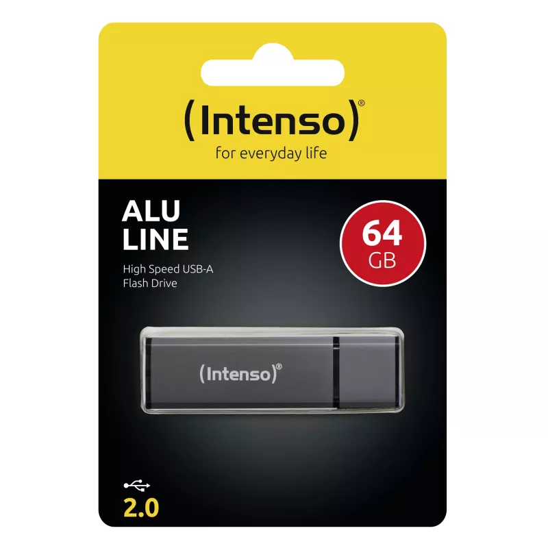 Pen USB Flash USB2 64GB/ANTHRAZIT 3521491 INTENSO