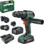 Berbequim de impacto sem fio AdvancedImpact 18V-80 QuickSnap (verde, 2x bateria de iões de lítio 2,0Ah + 4,0Ah, mala de transporte, POWER FOR ALL ALLIANCE)