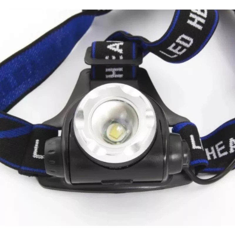 Lanterna de cabeça ESPERANZA EOT005 — LED Cree T6, 3W, 600 lm, AA x2, corpo em alumínio, à prova de água, resistente a impactos, faixa ajustável