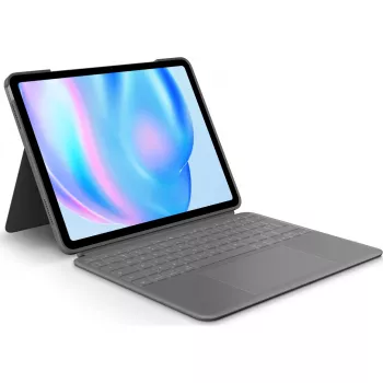 Logitech Combo Touch QWERTY US International Smart Connector cinzento