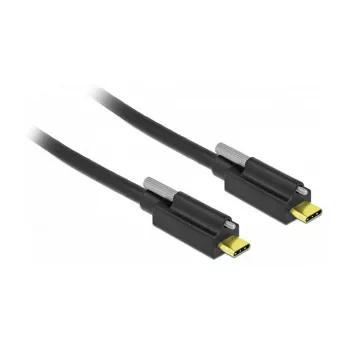 Cabo USB Type-C DeLOCK 84138 2 m Preto