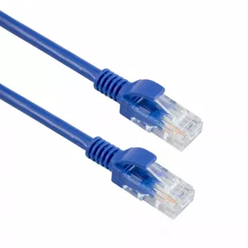 Cabo de rede SBOX UTP CAT-5e RJ-45 10 m azul