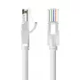 Cabo patch CAT.6 UTP/1M cinzento Ibehf Vention