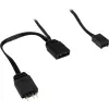 Refrigeração líquida tudo-em-um Inter-Tech LC-120 RGB 12 cm preto