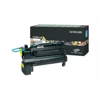 Toner Lexmark C792X1YG 30000 páginas amarelo