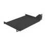 Delock 66853 Prateleira para rack de 10 polegadas 1U, preto