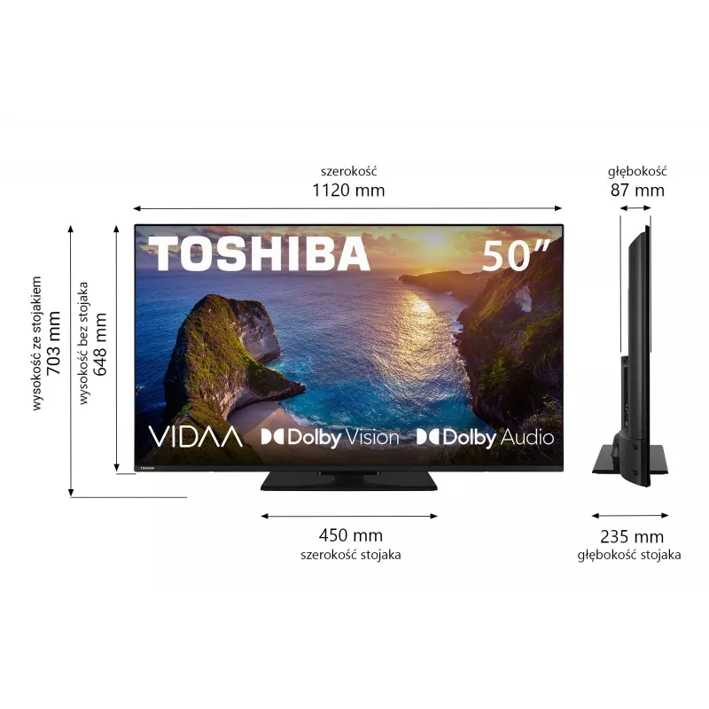 TV LED 50 polegadas 50UV3463DG