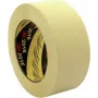 Fita crepe de mascarar 3M 201E 50 m x 72 mm, sensível à pressão, suporte de papel