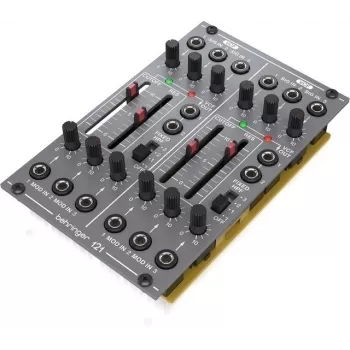 Módulo para sintetizador modular Behringer Dual VCF 121 — filtros controlados por tensão de 2 canais