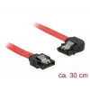 Cabo SATA DeLOCK 83963 0,3 m SATA 7 pinos preto vermelho
