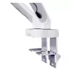 Suporte de monitor DIGITUS Dual-Design para 2× ecrãs de 35 polegadas, grampo, 2×10 kg, VESA 75–100, inclinável -45–90°