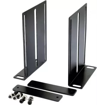 Suporte angular para rack Omnitronic 30100936 2U – suporte de montagem angular para racks de 19 polegadas