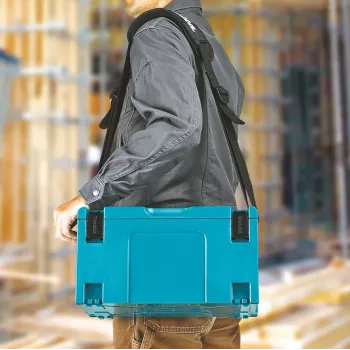Makita MAKPAC mala térmica isolada, tamanho 4, 18 l, azul (198253-4)