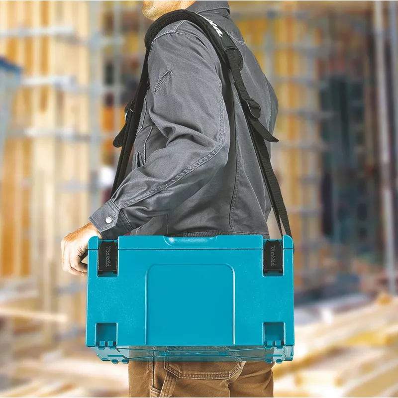 Makita MAKPAC mala térmica isolada, tamanho 4, 18 l, azul (198253-4)