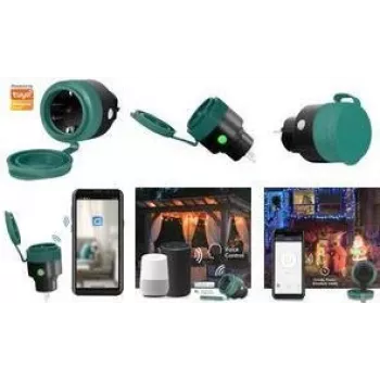 Ficha Wi-Fi Smart Home LogiLink para exterior CEE 7/3 (SH0100)