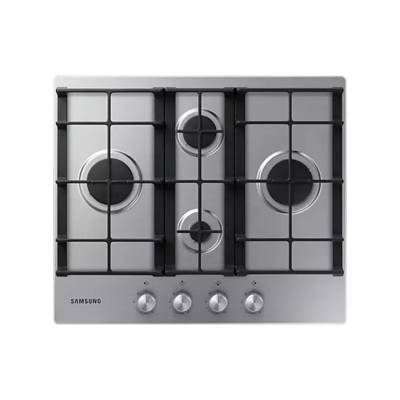 Samsung NA64H3010BS aço inoxidável encastrar 56 cm gás 4 zonas de cozedura